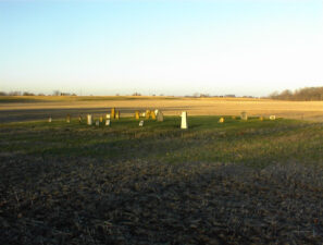 Another look at Landes (Plum Travis) Cemetery as we left.