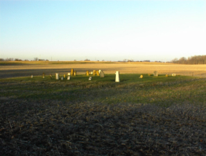 Another look at Landes (Plum Travis) Cemetery as we left.