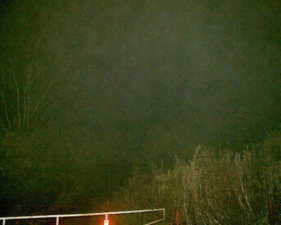 The next photo showed the fog that had settled in.