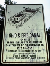 This sign was posted at Lock 30.