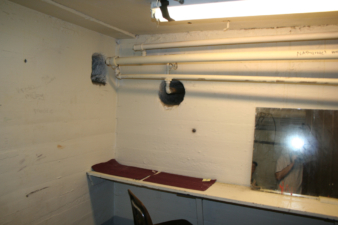 This area is where actors could get ready.