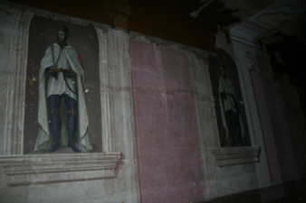 The Knights of the Templar Room, named such for the awesome paintings.