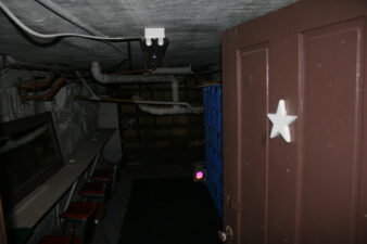 A look inside the star dressing room.