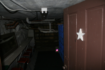 A look inside the star dressing room.