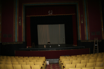 Another look at the stage area.