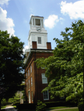 Marietta College's Erwin Hall is the oldest building on campus. It was built between 1845 and 1850.
