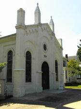 St. Paul's Evangelical Church is Marietta's second oldest church, built in 1849. Originally the German Evangelical "Kirche," the name was changed to St. Paul's in 1872. English sermons were first given in 1909. The church was still active when we visited.