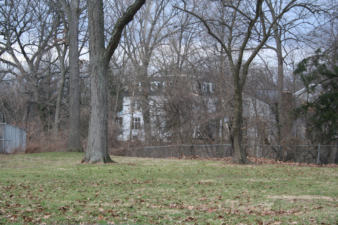 Mooney's Mansion may also be observed from a nearby park.