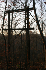 Another set of telegraph poles above the tunnel.