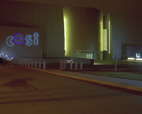 COSI's new building opened along the riverfront in 1999.