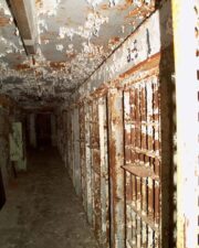 Cells in the reformatory basement.