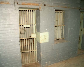 The typical cell of the west cell block.