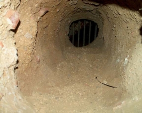 Another section of the false escape tunnel used for the movie.