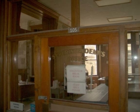The Superintendent's office.