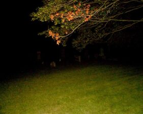 Our first look at Otterbein Cemetery from next to the church.