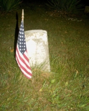 Another one of the many veterans buried within the cemetery. This one was from the Civil War.