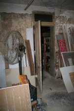 Most of the basement was being used for storage.