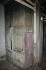 A storage cabinet on the other side of the room.