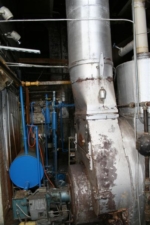 The boilers had been modified several times in order to use various fuels.