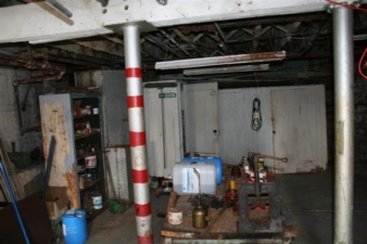 This area was once where horses were stabled.