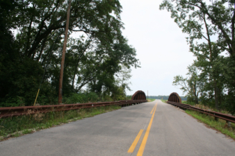 The bridge was not very large and nondescript.