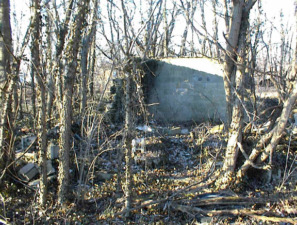 Another look at the shack from the previous photo. This building has since been demolished.