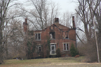 Our final look at the home before it was lost forever to history.