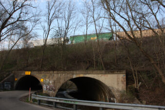 The end of the train.