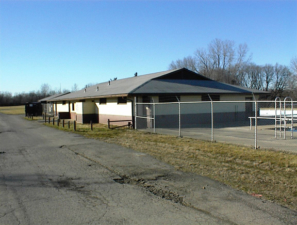 The clubhouse for the Scioto Trail Pool.