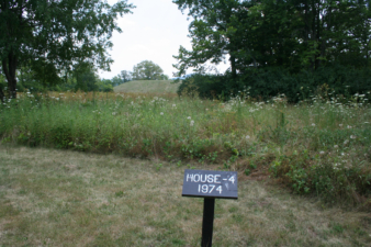 House 4 was excavated in 1974.