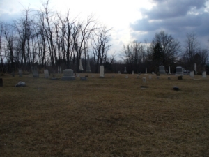 The cemetery was larger than it seemed from the road with well over 250 burials.