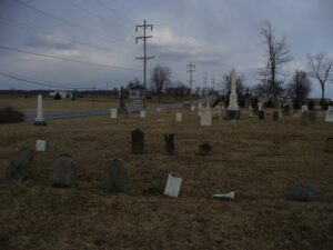 This photo was taken looking away from the town of Bucyrus.