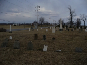 This photo was taken looking away from the town of Bucyrus.