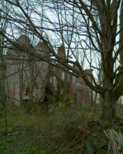 Once we got closer, we could tell that this was the front of the house.