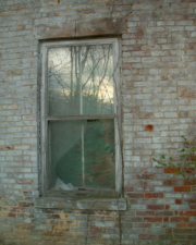 This window appeared to have been blocked by a wall.