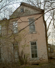 This was the only section of the house that appeared to be in decent condition.