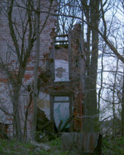 These doors used to separate the rooms of the house.