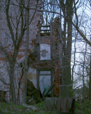 These doors used to separate the rooms of the house.