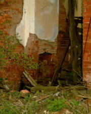 This was most likely the family room's fireplace.