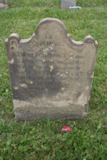 The tombstone for Samuel Crossit, born in New York in 1792. He died at 31-years-old on September 26, 1823.
