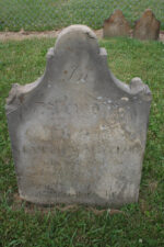 The tombstone of Mathew Taylor, who built the first mill in the township on Alum Creek around 1807-08. Mathew died on September 20, 1814 at 59-years-old.