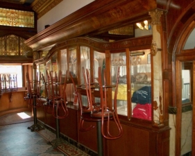 A display case from the Bott Brothers' days.