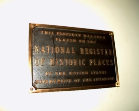 The building is listed in the National Register of Historic Places.