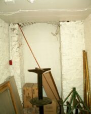 The second possible entry. The cemented portion went from floor to ceiling.