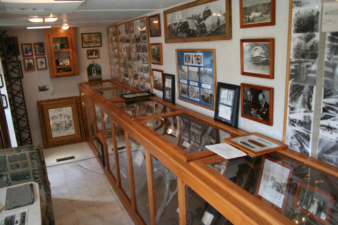 The small trailer was jammed with Shenandoah information and memorabilia.