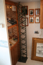 A piece of the airship's girders.