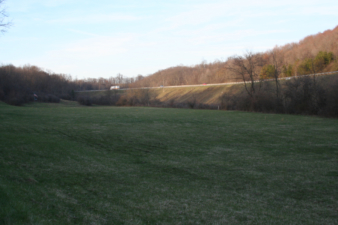 Wreckage site two from afar.