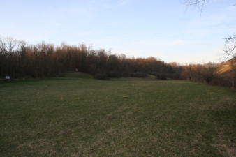 An overview of the entire wreckage site.