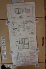 A few pages on display from Lustron's erection manual.