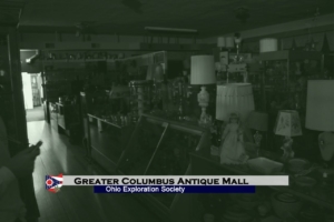 Niklas hears movement in the auditorium shortly after the unexplained footsteps. Columbus Antique Mall: Movement